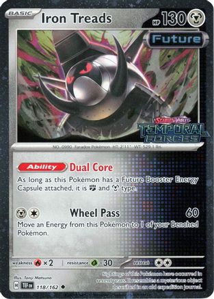 Iron Treads (Temporal Forces Stamped) (118 - Holofoil Miscellaneous Cards & Products - Uncommon