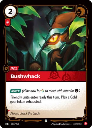 Bushwhack (004/221) - Spiritforged
