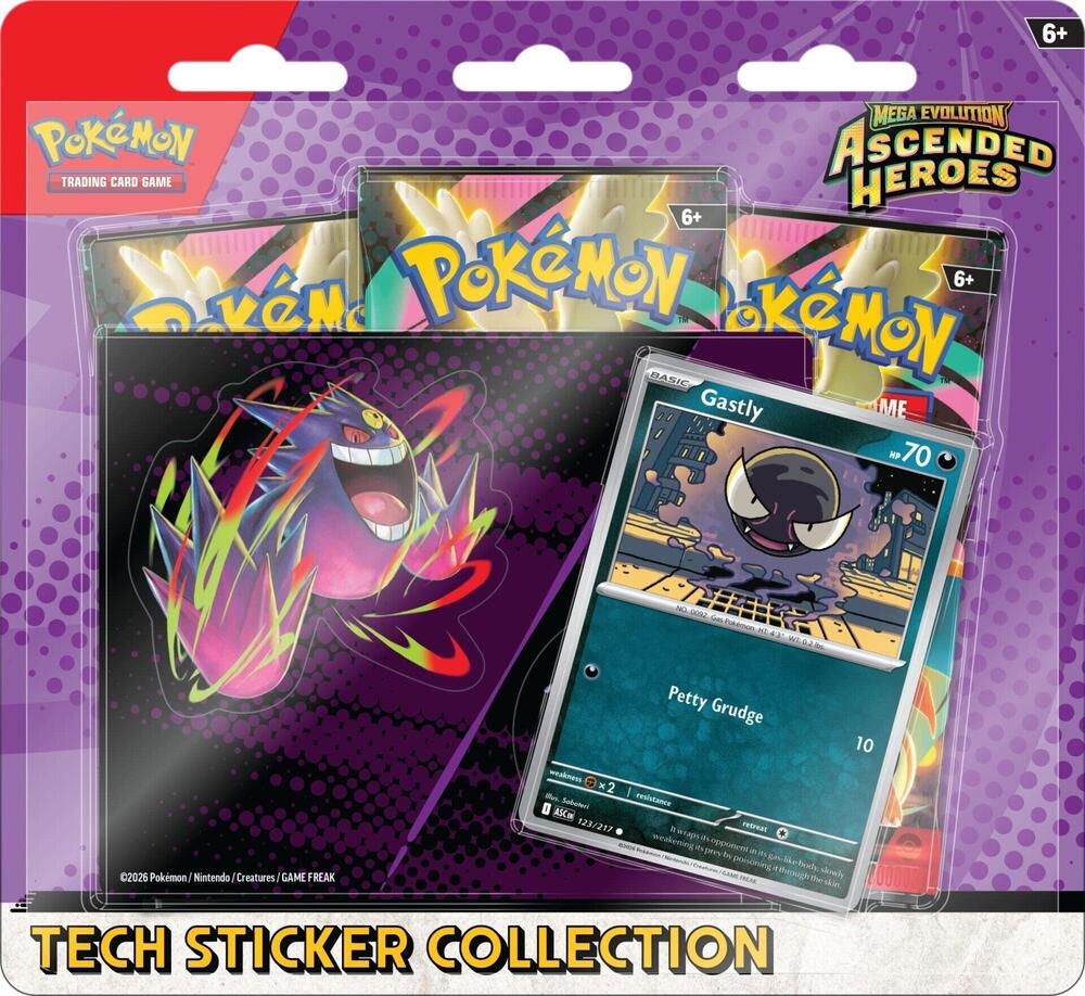 Ascend Heroes: Tech Sticker Collection