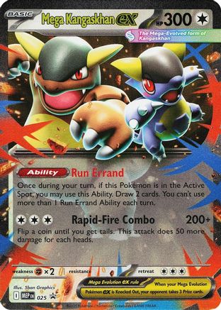 Mega Kangaskhan ex (025 - Holofoil ME Mega Evolution Promo - Promo