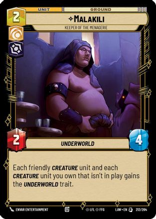 Malakili - Keeper of the Menagerie (212/264) - A Lawless Time