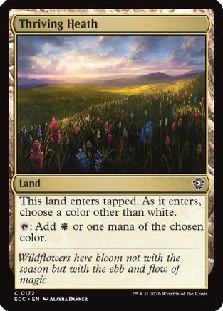 Thriving Heath (ECC-172) - Commander: Lorwyn Eclipsed