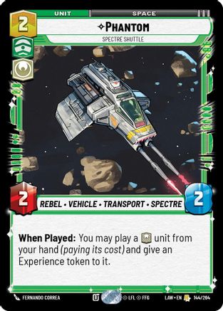 Phantom - Spectre Shuttle (144/264) - A Lawless Time
