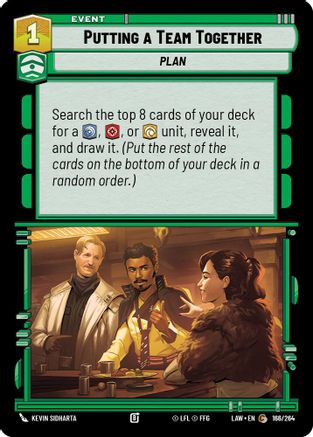 Putting a Team Together (166/264) - A Lawless Time