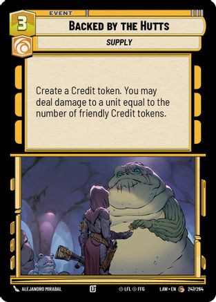 Backed by the Hutts (247/264) - A Lawless Time