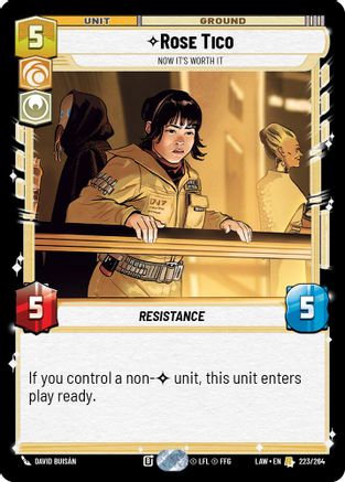 Rose Tico - Now It's Worth It (223/264) - A Lawless Time
