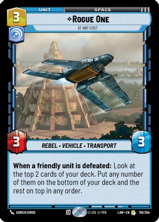 Rogue One - At Any Cost (119/264) - A Lawless Time