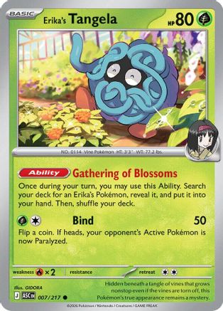 Erika's Tangela (007/217) ME Ascended Heroes - Common