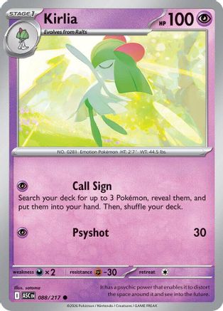 Kirlia (088) ME Ascended Heroes - Common