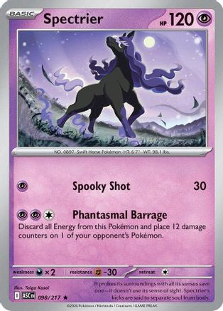 Spectrier (098) - Holofoil ME Ascended Heroes - Rare