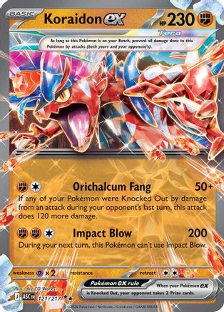 Koraidon ex (121) - Holofoil ME Ascended Heroes - Double Rare