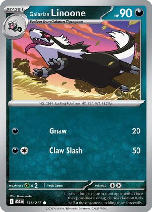 Galarian Linoone (131) ME Ascended Heroes - Common