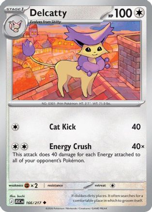 Delcatty (166) ME Ascended Heroes - Uncommon