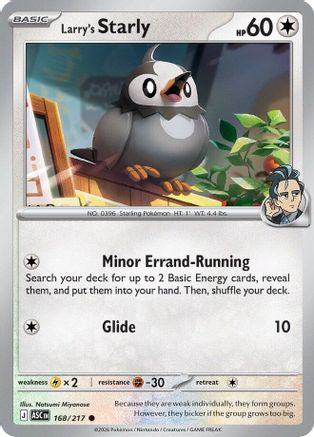 Larry's Starly (168) ME Ascended Heroes - Common