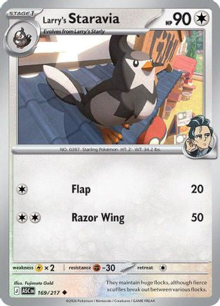 Larry's Staravia (169) ME Ascended Heroes - Uncommon