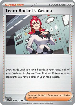 Team Rocket's Ariana (202) ME Ascended Heroes - Uncommon