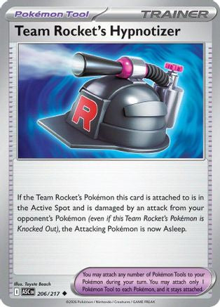 Team Rocket's Hypnotizer (206) ME Ascended Heroes - Uncommon