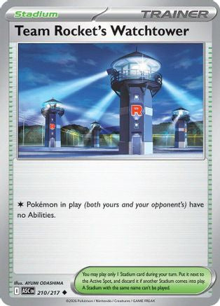 Team Rocket's Watchtower (210) ME Ascended Heroes - Uncommon