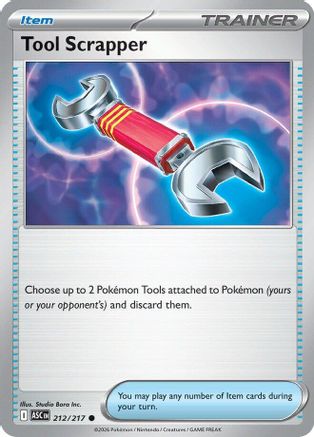 Tool Scrapper (212) - Reverse Holofoil ME Ascended Heroes - Common