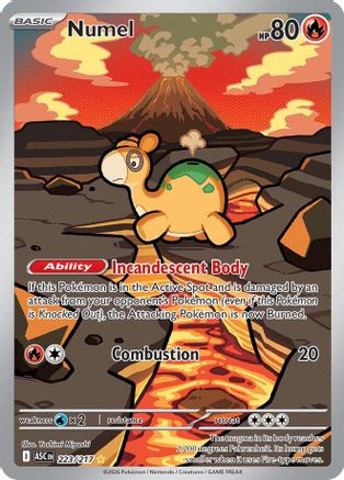 Numel (223/217) - Holofoil ME Ascended Heroes - Illustration Rare