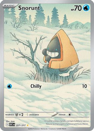 Snorunt (227/217) - Holofoil ME Ascended Heroes - Illustration Rare