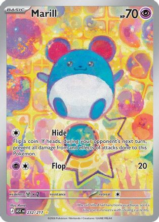 Marill (232/217) - Holofoil ME Ascended Heroes - Illustration Rare