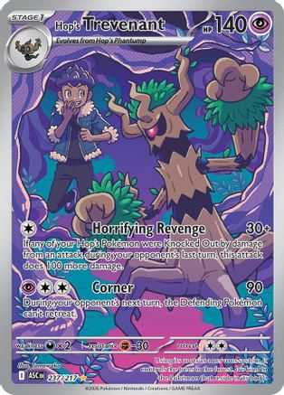 Hop's Trevenant (237/217) - Holofoil ME Ascended Heroes - Illustration Rare