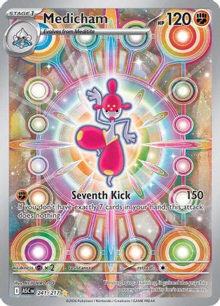 Medicham (241/217) - Holofoil ME Ascended Heroes - Illustration Rare