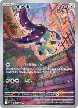 Mawile (246/217) - Holofoil ME Ascended Heroes - Illustration Rare