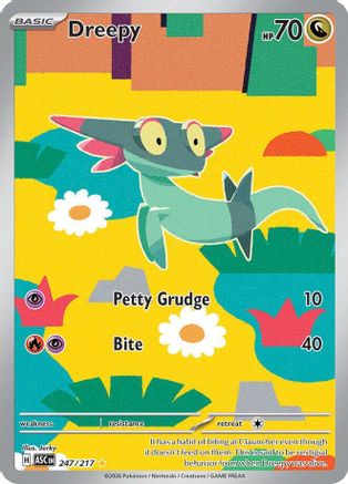 Dreepy (247/217) - Holofoil ME Ascended Heroes - Illustration Rare