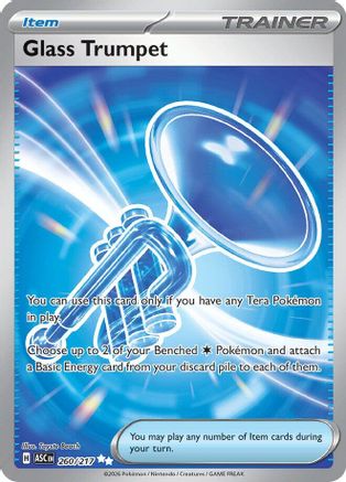 Glass Trumpet (260/217) - Holofoil ME Ascended Heroes - Ultra Rare