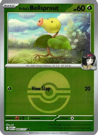 Erika's Bellsprout (Poke Ball) (004) - Reverse Holofoil ME Ascended Heroes - Common