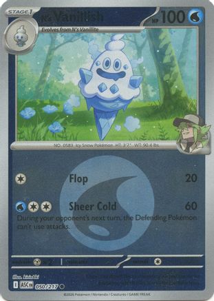 N's Vanillish (Energy Symbol Pattern) (050/217) - Reverse Holofoil ME Ascended Heroes - Common