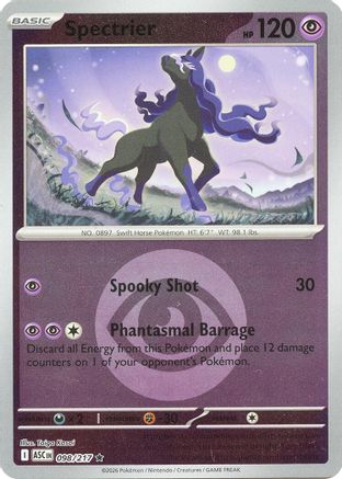 Spectrier (Energy Symbol Pattern) (098/217) - Reverse Holofoil ME Ascended Heroes - Rare