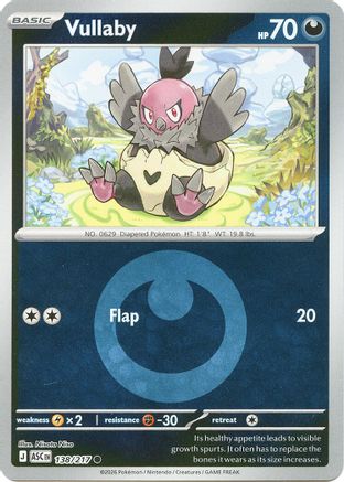 Vullaby (Energy Symbol Pattern) (138/217) - Reverse Holofoil ME Ascended Heroes - Common
