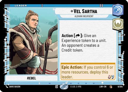 Vel Sartha - Aldhani Insurgent (6/264) - A Lawless Time