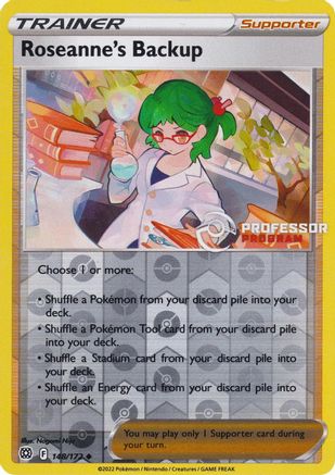 Roseanne's Backup (148) - Reverse Holofoil Professor Program Promos - Uncommon