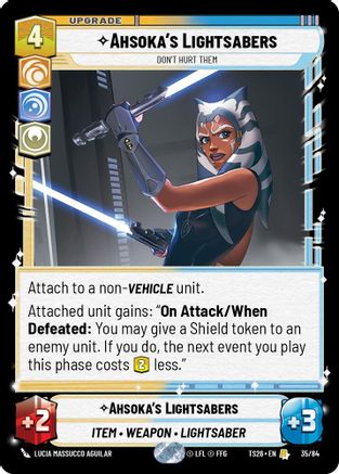Ahsoka's Lightsabers (35/84) - Twin Suns