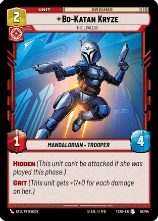 Bo-Katan Kryze - The Lawless (65/64) - Twin Suns