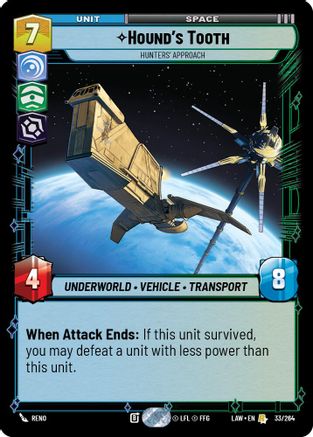 Hound's Tooth - Hunters' Approach (33/264) - A Lawless Time