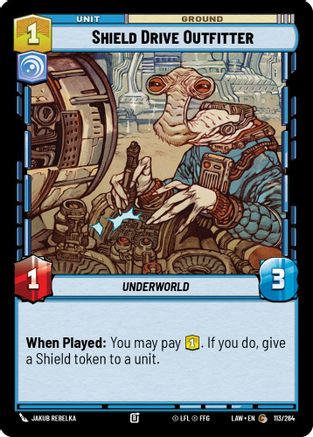 Shield Drive Outfitter (113/264) - A Lawless Time
