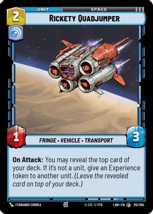 Rickety Quadjumper (115/264) - A Lawless Time