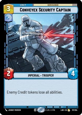 Conveyex Security Captain (117/264) - A Lawless Time