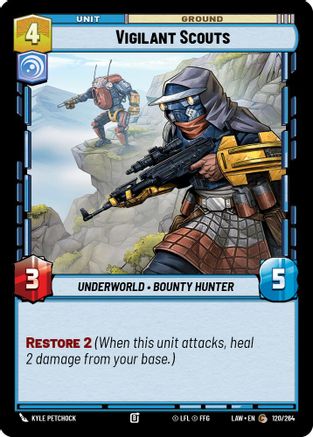 Vigilant Scouts (120/264) - A Lawless Time