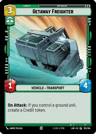 Getaway Freighter (155/264) - A Lawless Time