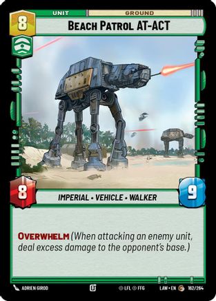 Beach Patrol AT-ACT (162/264) - A Lawless Time