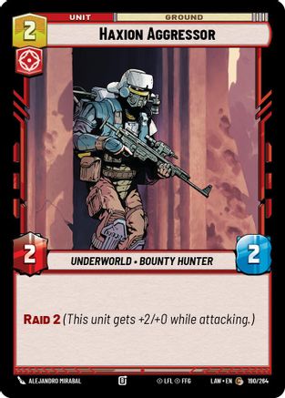 Haxion Aggressor (190/264) - A Lawless Time