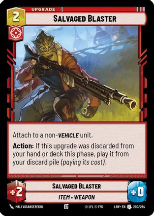 Salvaged Blaster (200/264) - A Lawless Time