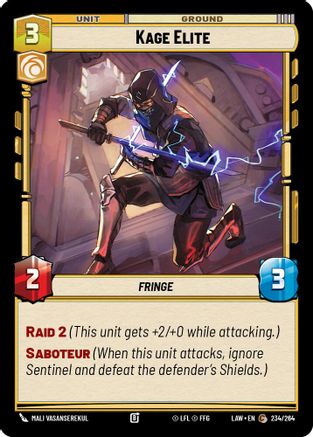 Kage Elite (234/264) - A Lawless Time