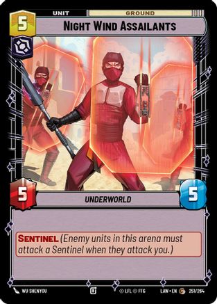 Night Wind Assailants (251/264) - A Lawless Time